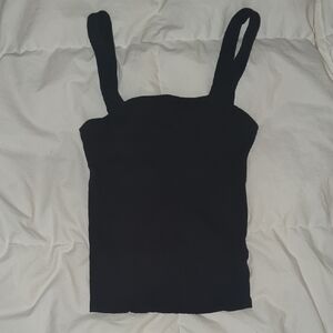 Black Sleeveless Top